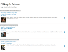 Tablet Screenshot of elblogdebatman.com